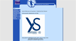 Desktop Screenshot of fussballschule-youngsports.de